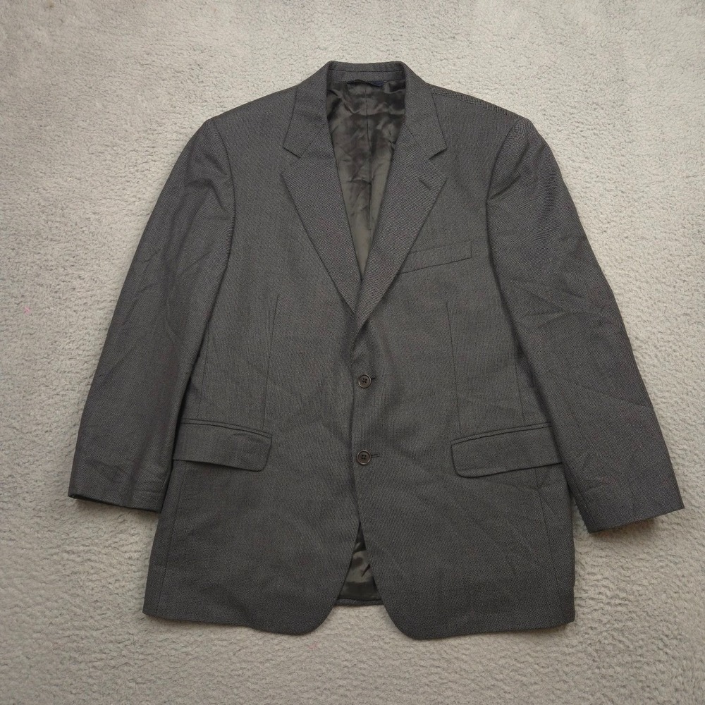 Brooks Brothers 1818 Madison Blazer Men 42 Short Gray VBC‎ Wool Italy